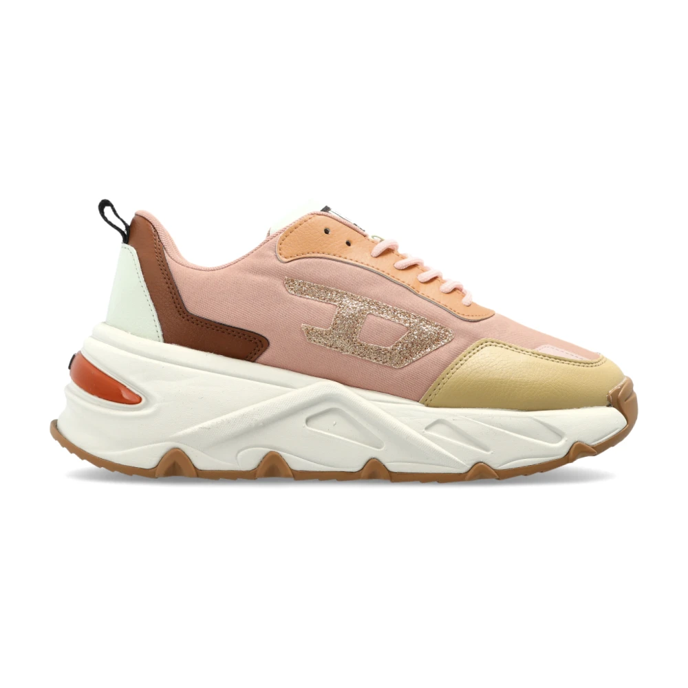 Diesel Donna Beige Scarpe, 37 Eu, New,