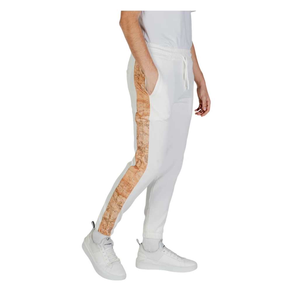 Alviero Martini 1a Classe Herenbroek Herfst Winter Collectie White Heren
