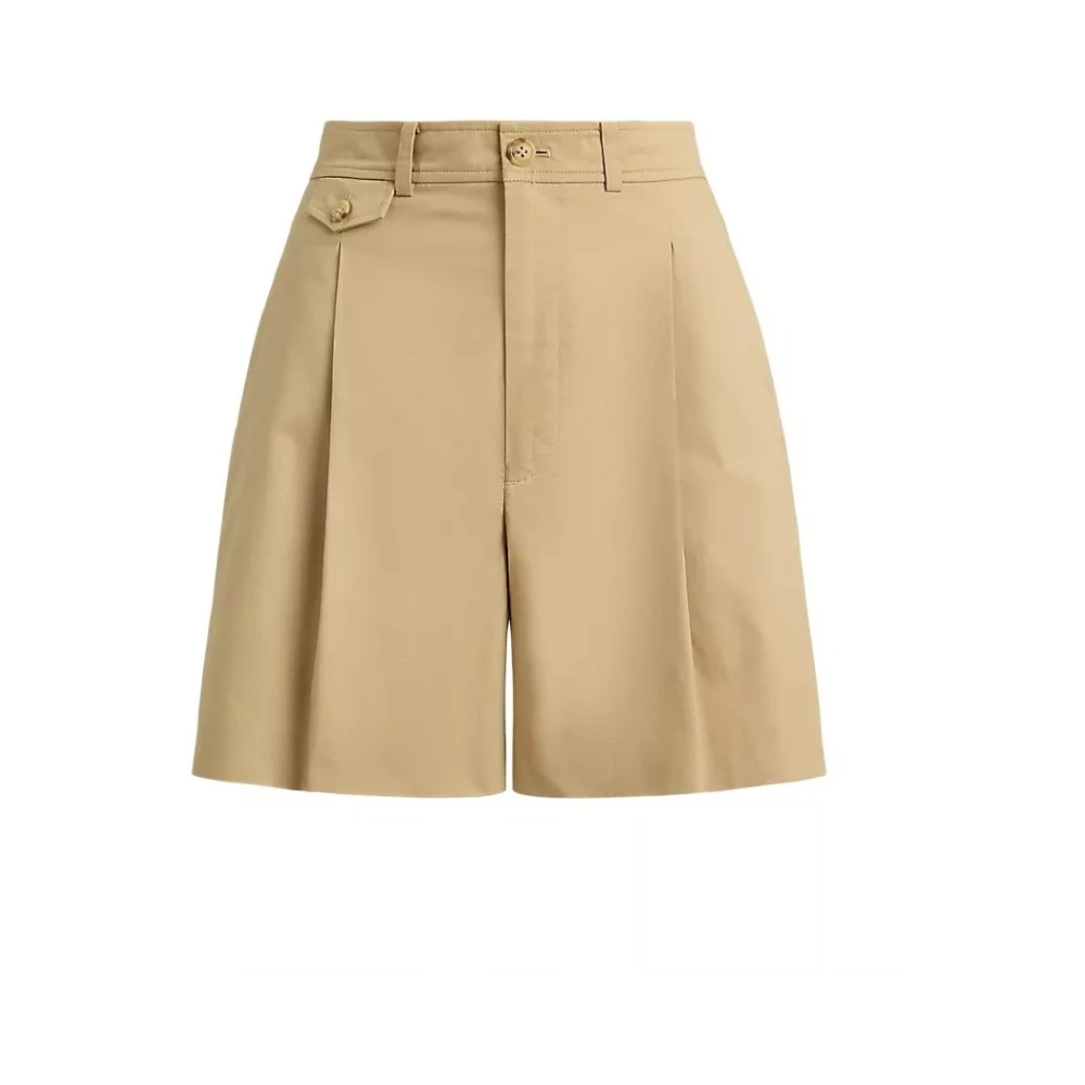 Ralph Lauren Donna Beige Pantaloncini, 3XS, New,