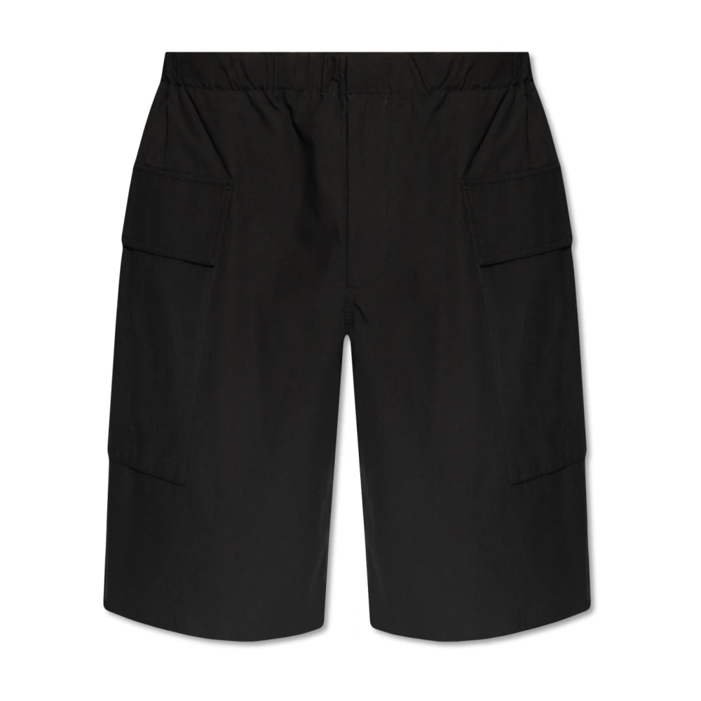 Jil Sander Katoenen shorts Black Heren