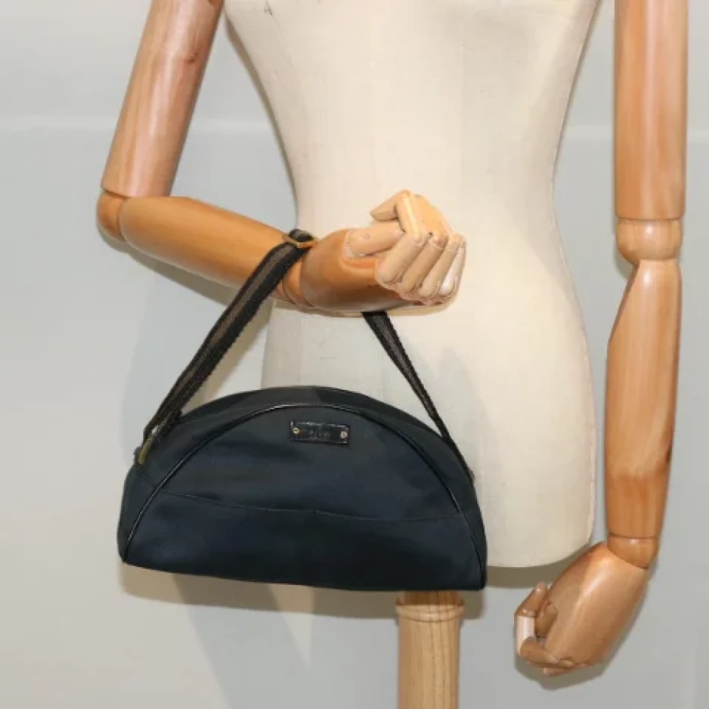 Gucci Vintage Pre-owned Canvas gucci-bags Blue Dames
