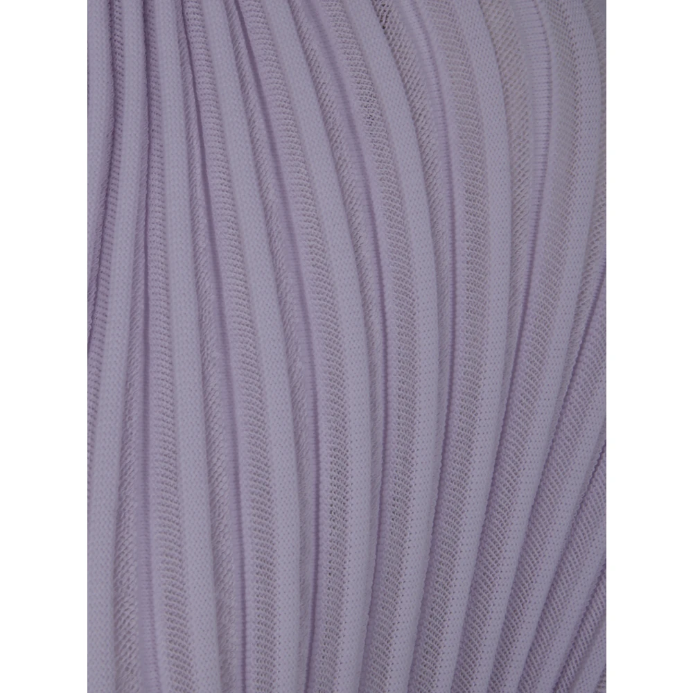 Issey Miyake Stream Gebreid Vest Purple Dames
