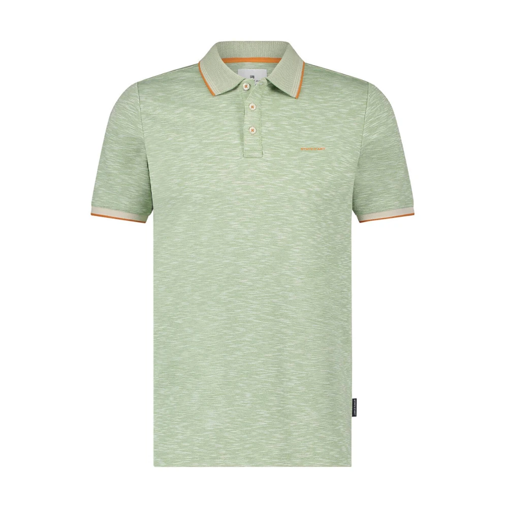 State of Art Polo Shirt Piqu? SS Stijlvol Green Heren