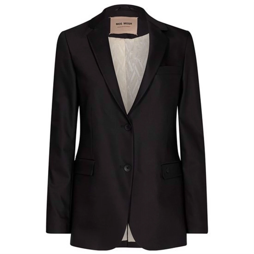 Mos Mosh Black Mary Night Blazer - Female - Blazers - 2XL - Jackets