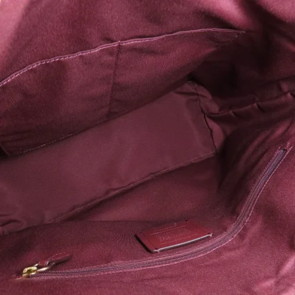 Coach Pre-owned Leather totes Pink Dames