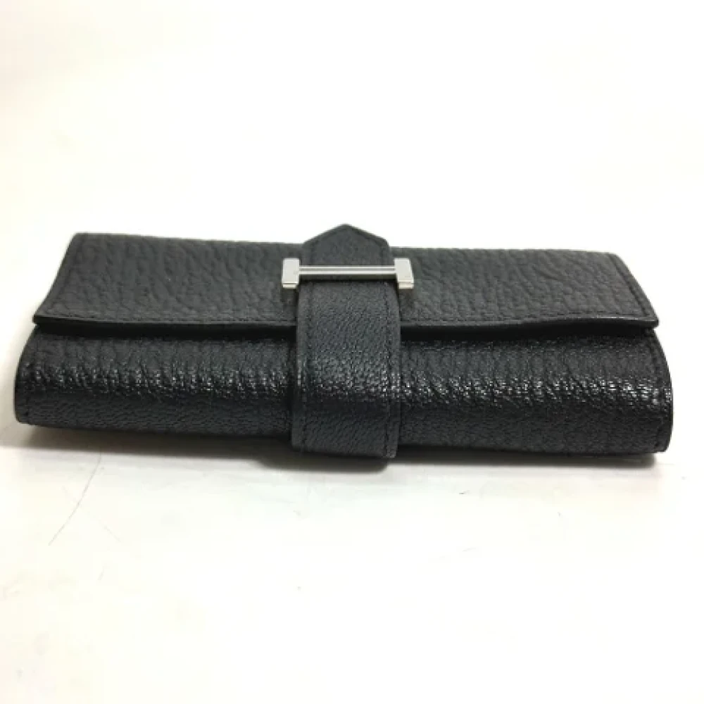 Hermès Vintage Pre-owned Leather home-office Black Dames