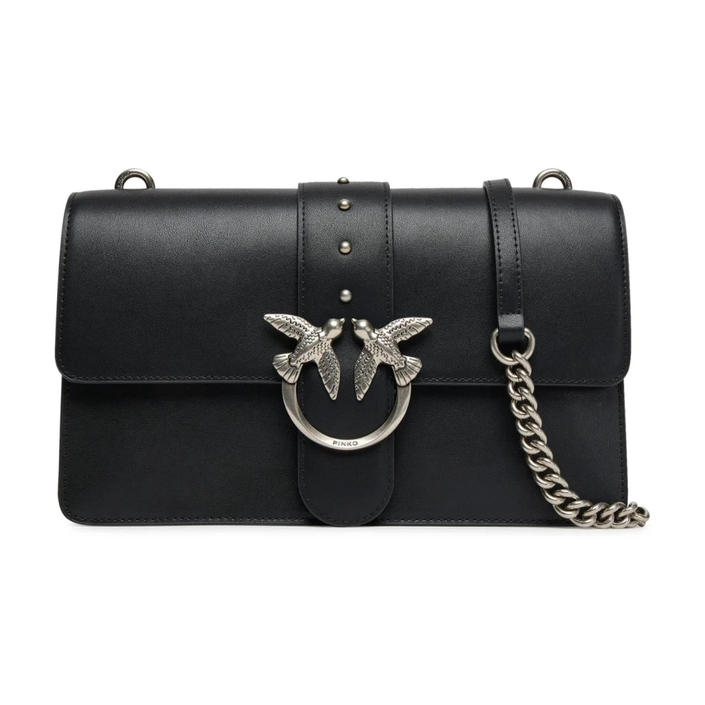 Pinko Love Bag One Medium Handbag - Female - Shoulder Bags - Black - One Size - Bags - Image 3