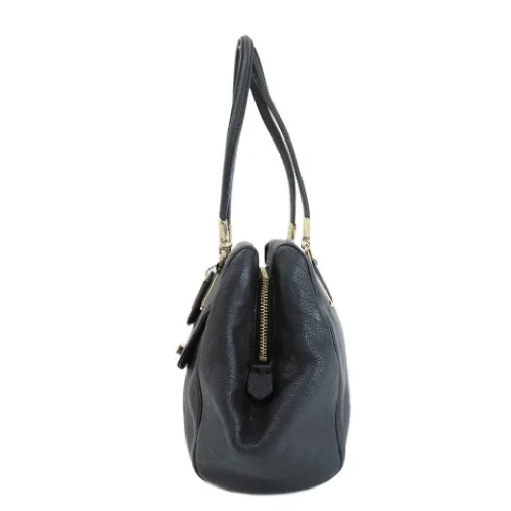 Coach Pre-owned Leather handbags Black Dames