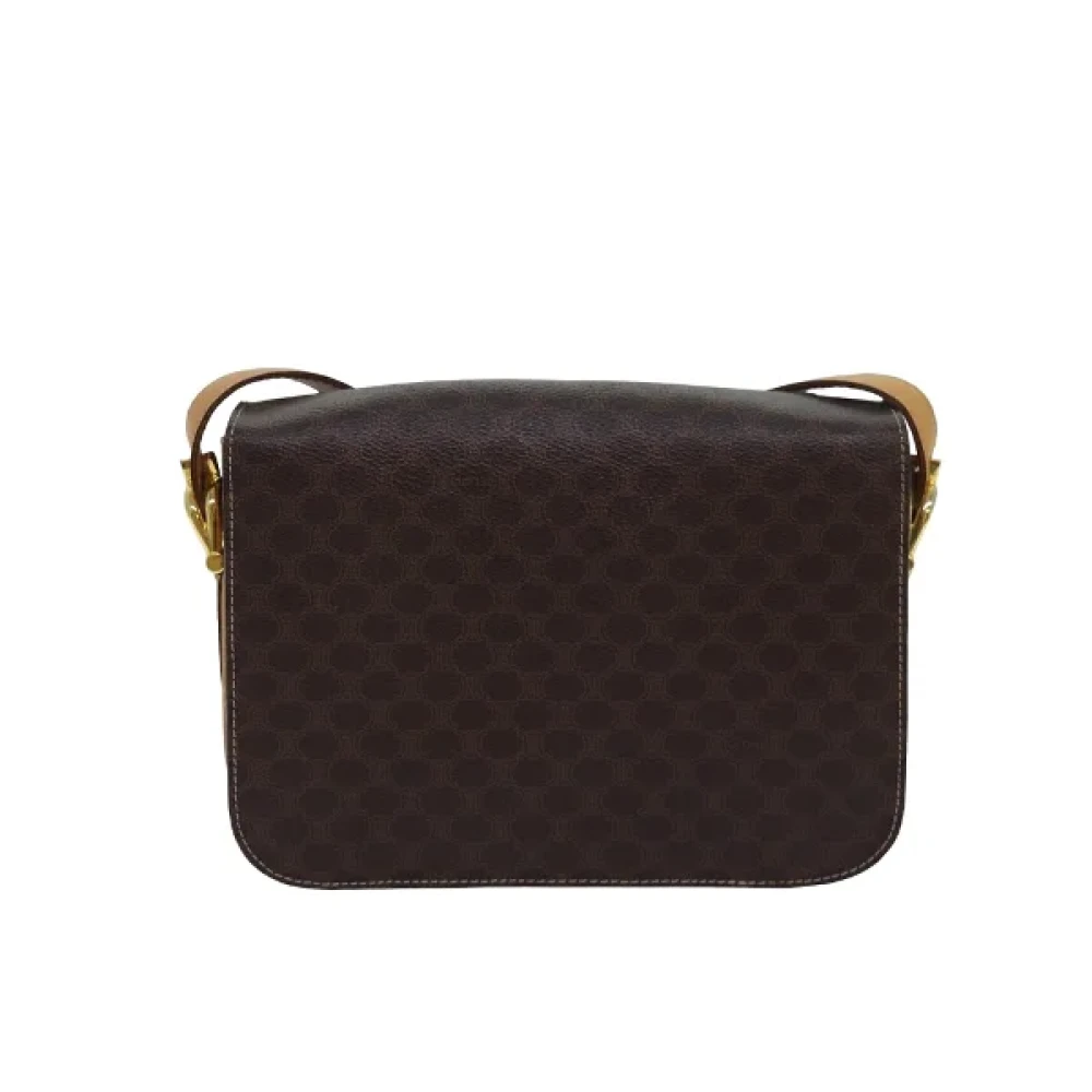 Celine Vintage Pre-owned Plastic celine-bags Brown Dames