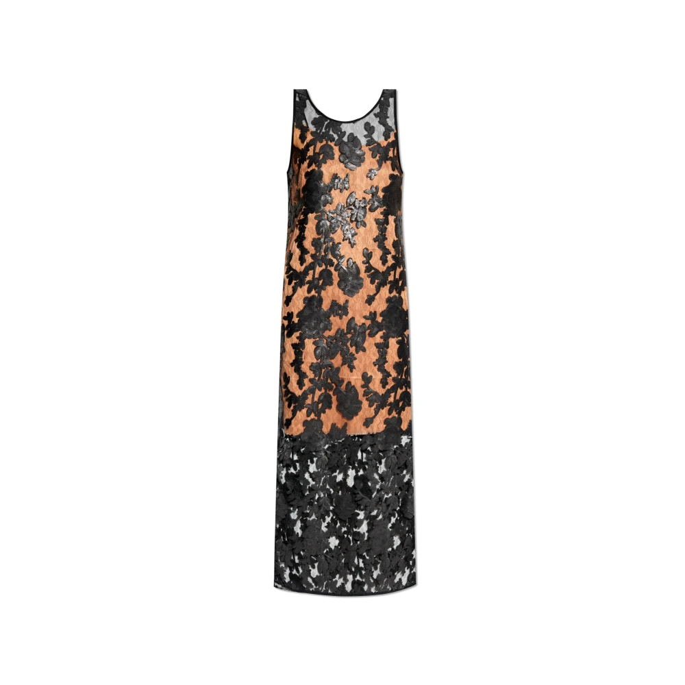 Munthe Dubbellagige jurk Black Dames