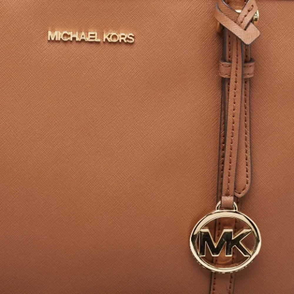 Michael Kors Pre-owned Leather totes Brown Dames