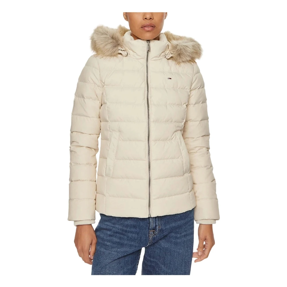 Tommy Jeans Jas Beige Dames