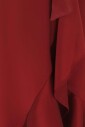 robe-midi-croisee-en-soie-grenat