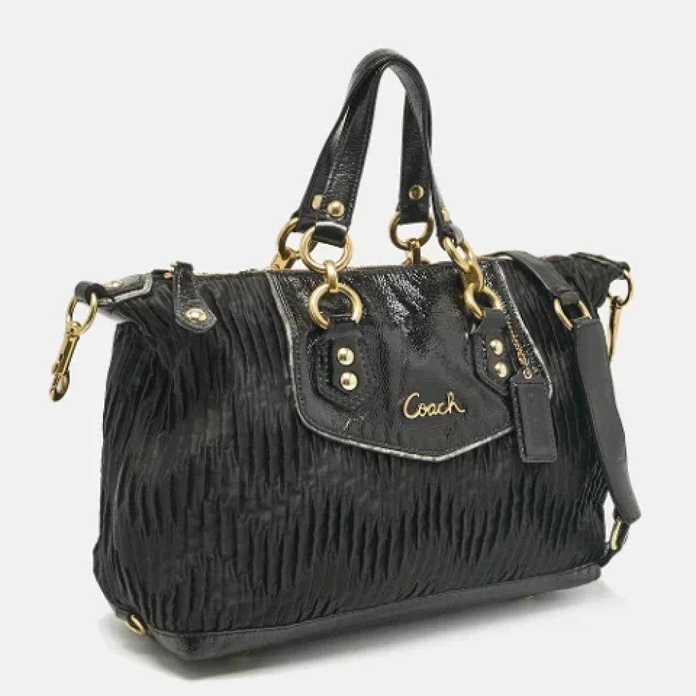 Coach Pre-owned Leather totes Black Dames