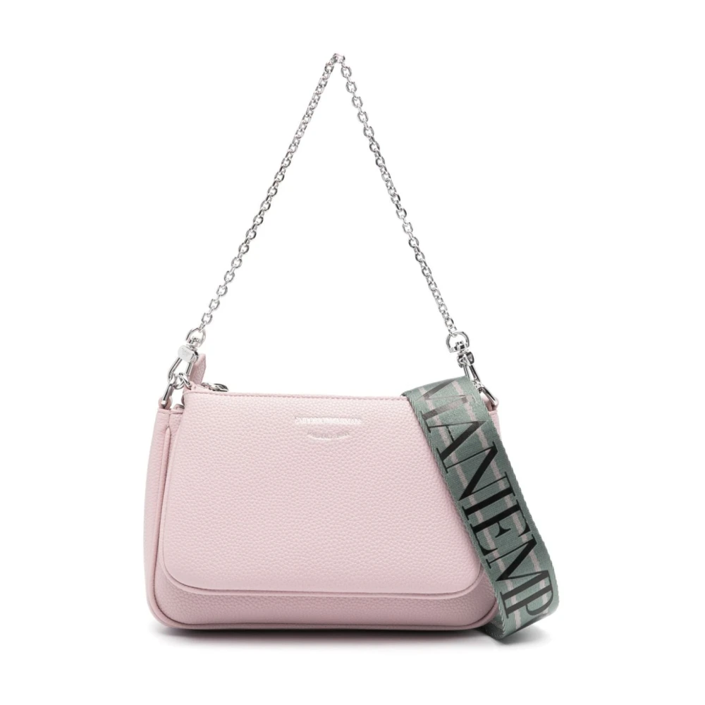 Emporio Armani Roze Tas met Afneembare Pouch Pink Dames