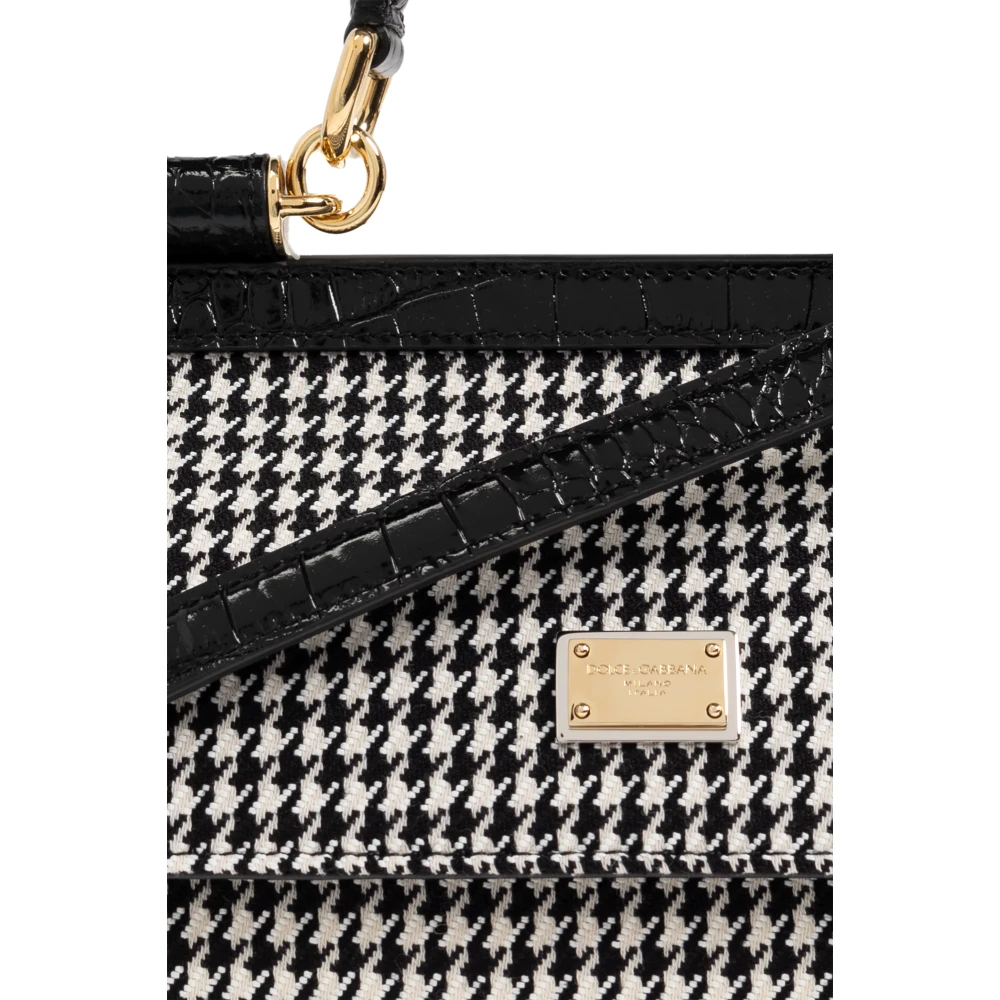 Dolce & Gabbana Schoudertas Sicily Medium Black Dames