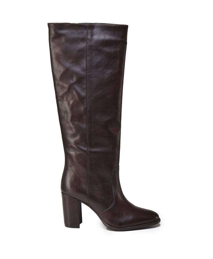dark-brown-leather-zip-boots