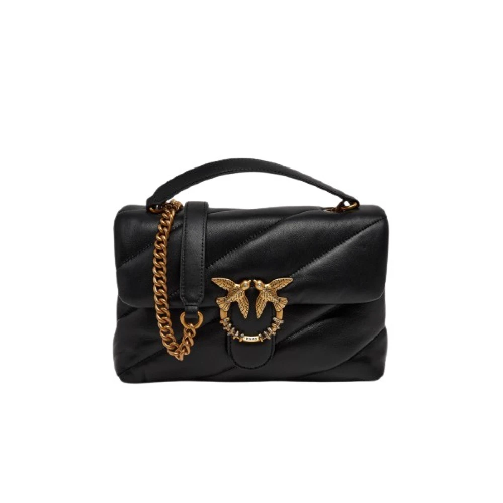Pinko Love Puff Classic - Female - Shoulder Bags - Black - One Size - Bags