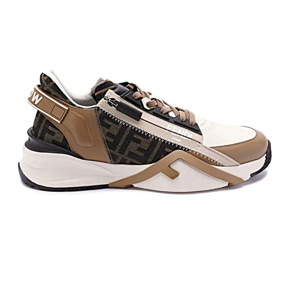 Fendi Men's Gray Trainers - Sneakers - 6 Uk - Shoes
