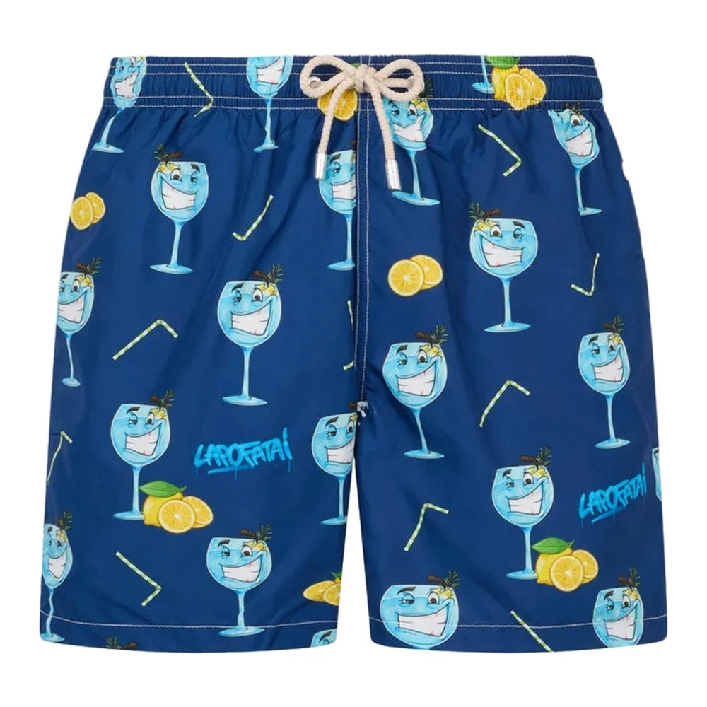 Mc2 Saint Barth Men's Multicolor Polyester Shorts And Boxers Extra Large