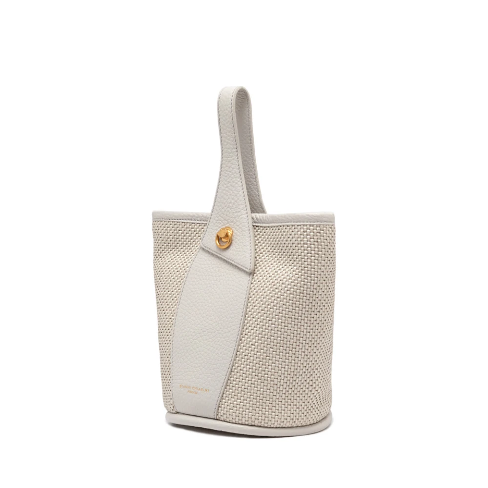 Gianni Chiarini Stro Emmer Tas Ester Nature Beige Dames