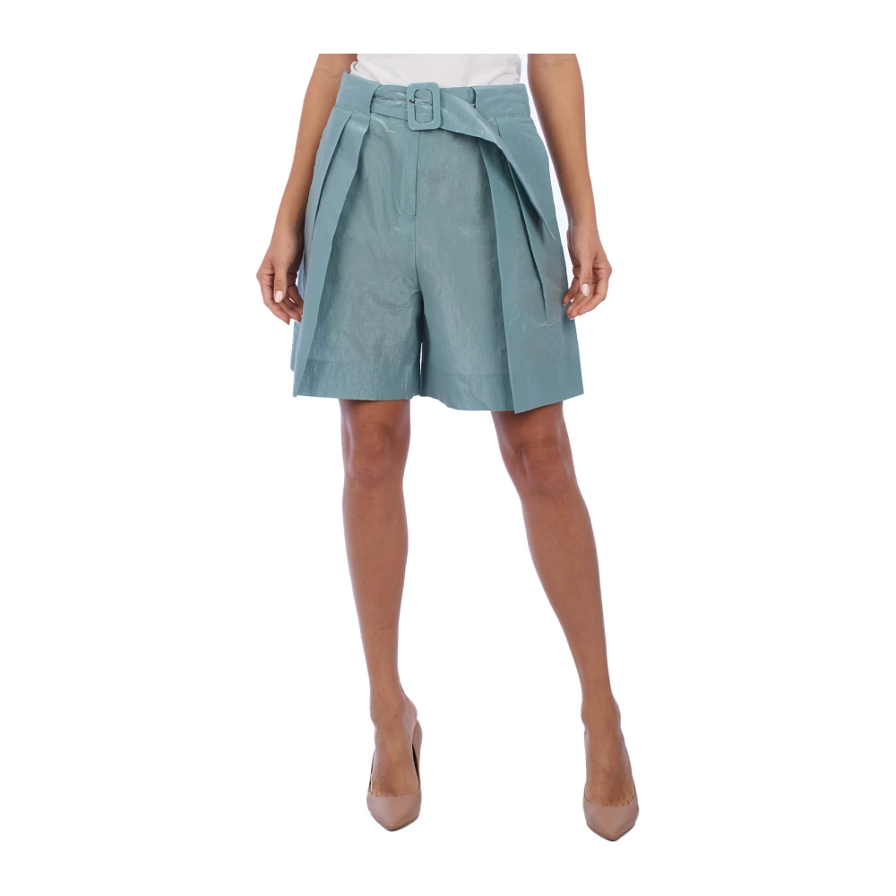 Emporio Armani Donna Blu Pantaloncini, Xs, New,