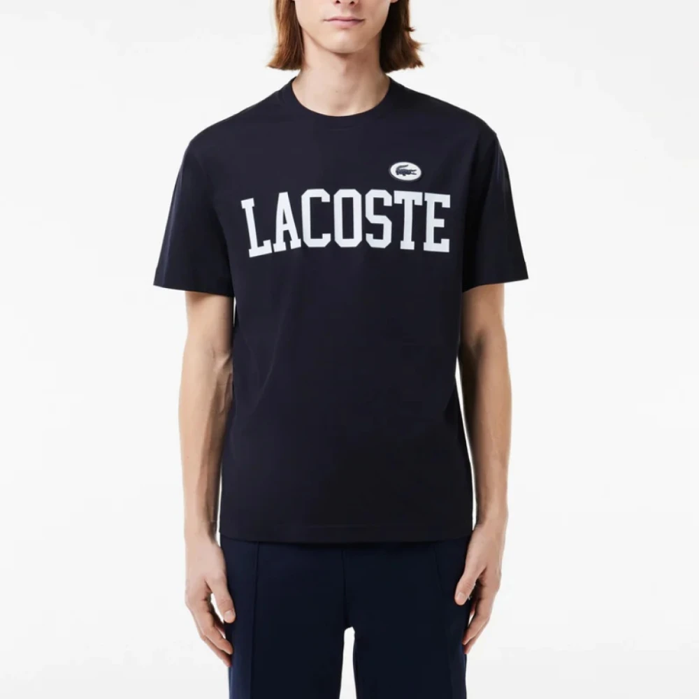 Lacoste Shirts Blue Heren