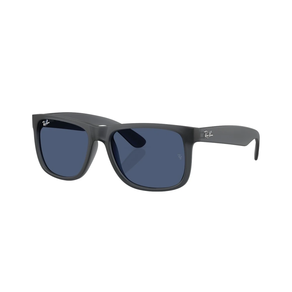 Ray-Ban Gray Sunglasses, Unisex, 55 Mm, Justin Sunglasses