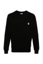 sweatshirt-noir-avec-patch-fox-head