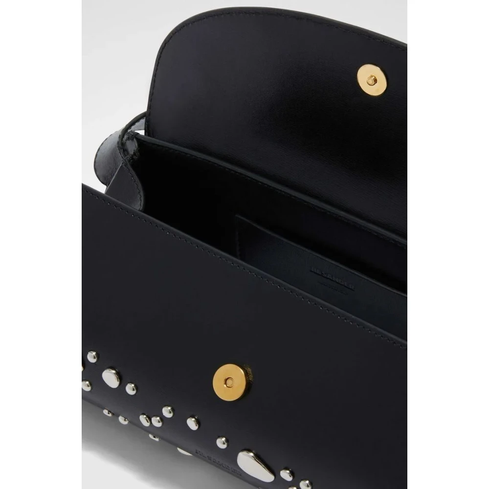 Jil Sander Kleine handtas met Cannolo-stijl Black Dames