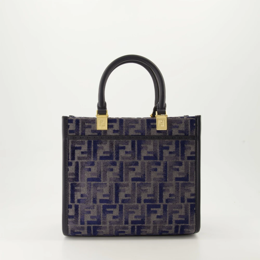 Fendi Sunshine Shopper Blue Dames