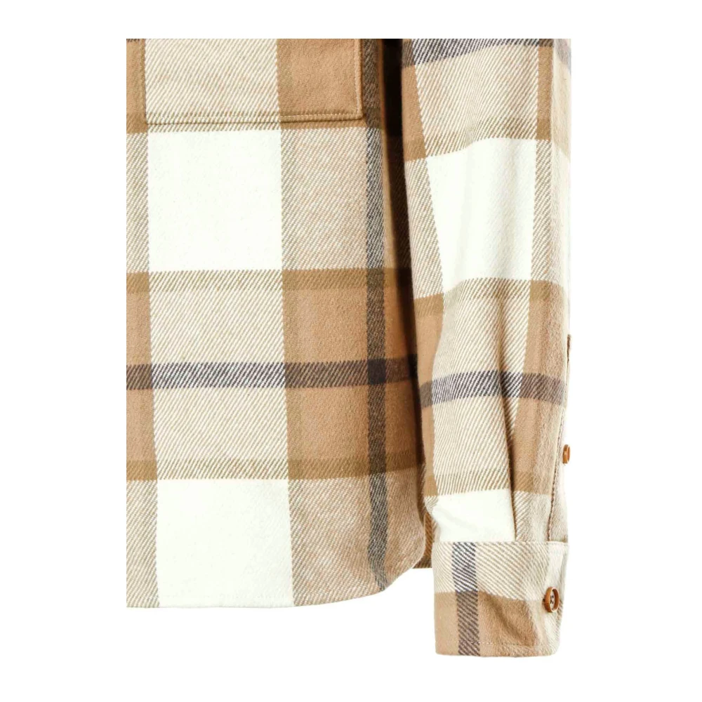 drykorn Casual Overshirt met Borstzakken Brown Heren