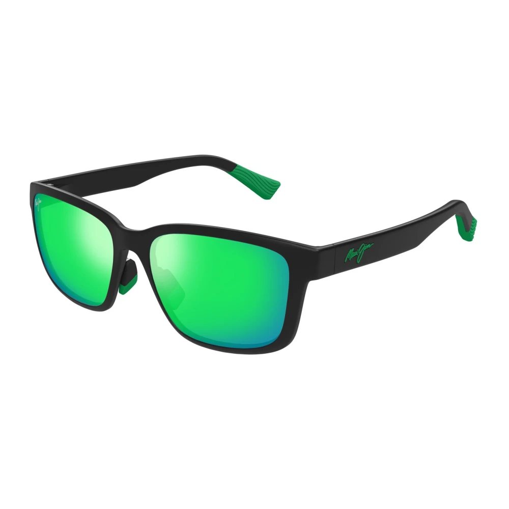 Maui Jim Men's Black Sunglasses, 58 Mm, Matte Sunglasses