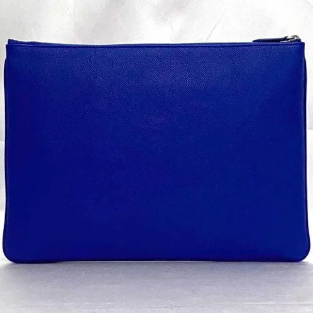Balenciaga Vintage Pre-owned Leather balenciaga-bags Blue Dames