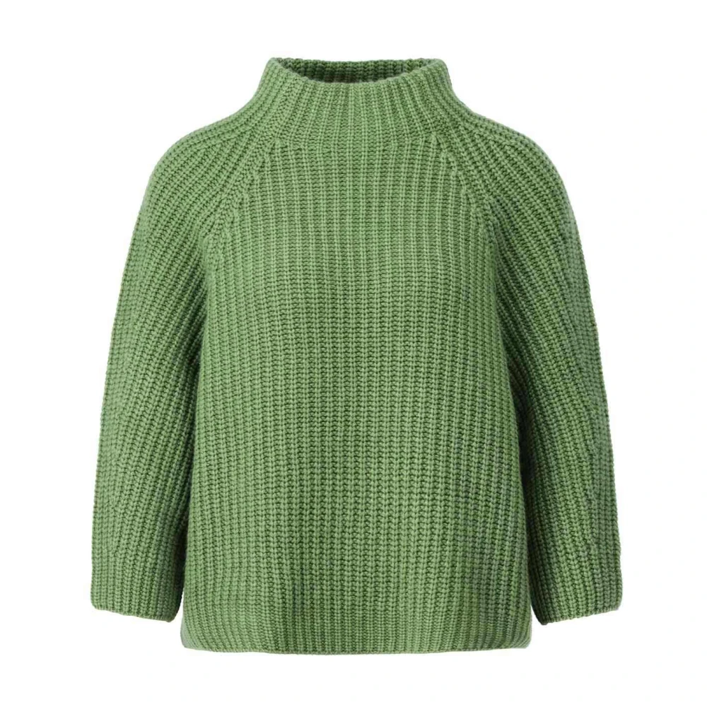 Iris Von Arnim Kashmir Turtleneck Tröja Green, Dam