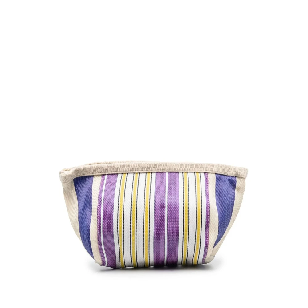 Isabel marant Gestreepte Logo Print Schoudertas Multicolor Dames