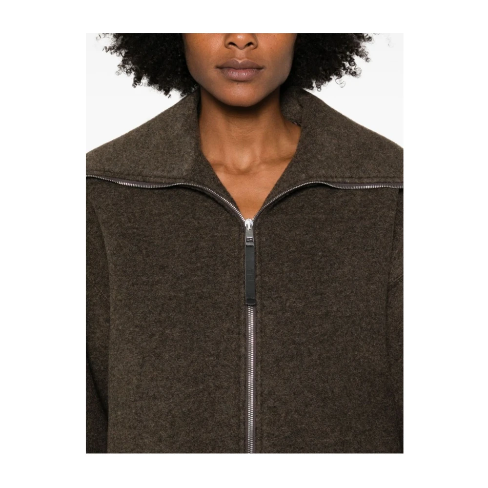 Tela Stijlvolle Spencer Jassen Brown Dames