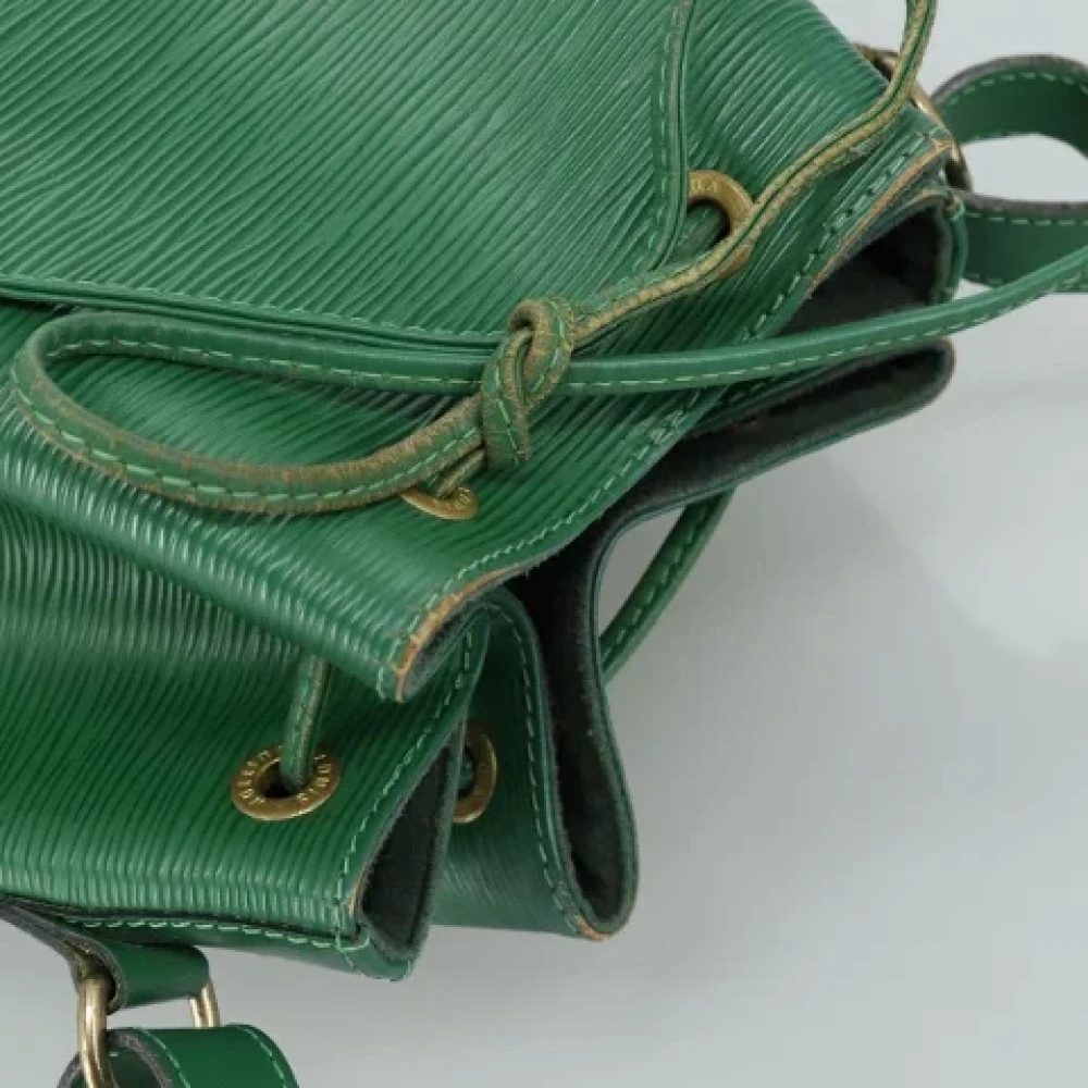 Louis Vuitton Vintage Pre-owned Leather louis-vuitton-bags Green Dames