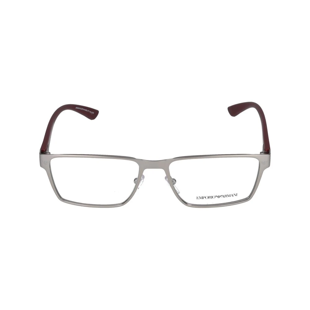 Emporio Armani Men's Gray Glasses, 55 Mm, Stylish Eyeglasses 0Ea1157 3045