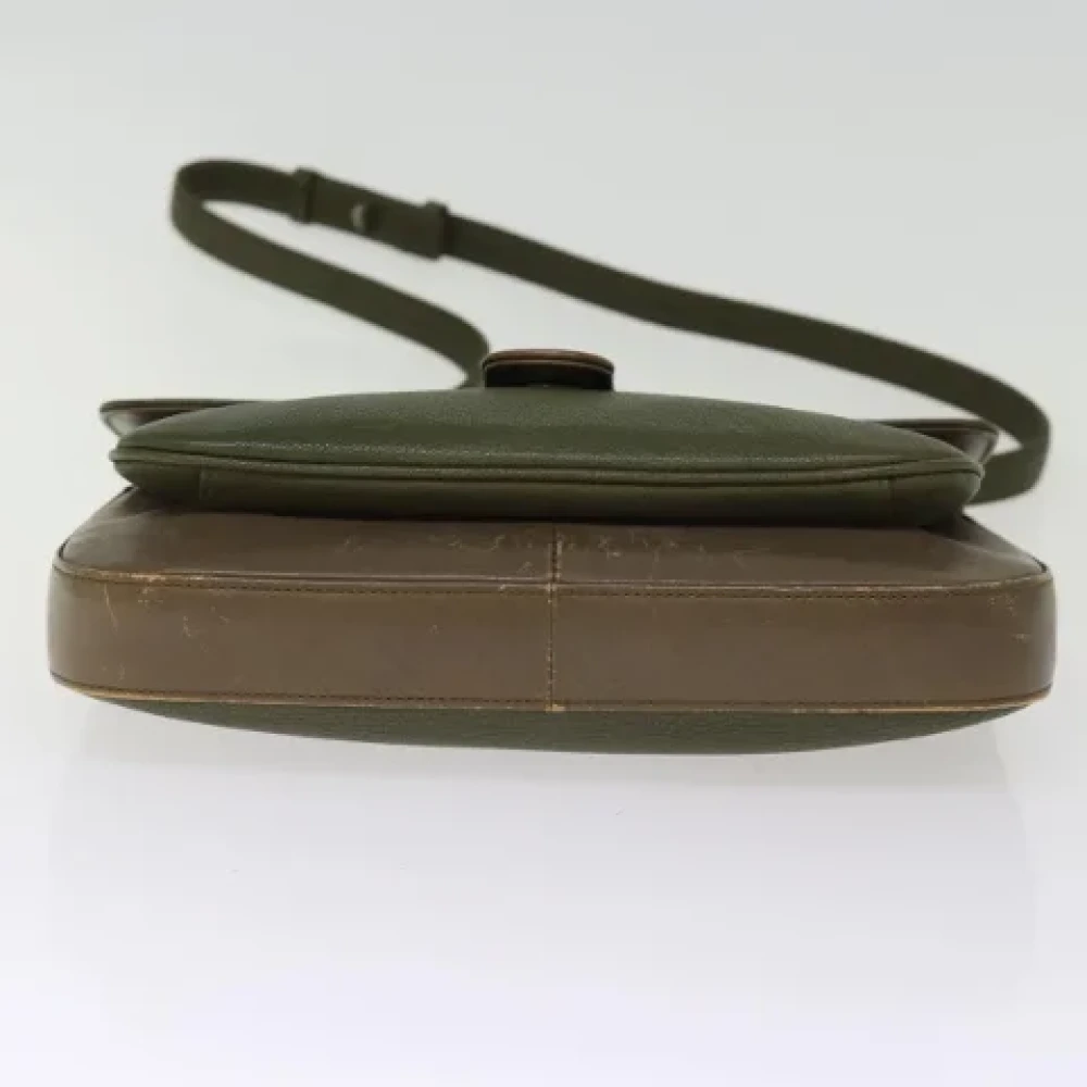 Givenchy Pre-owned Leather shoulder-bags Green Dames