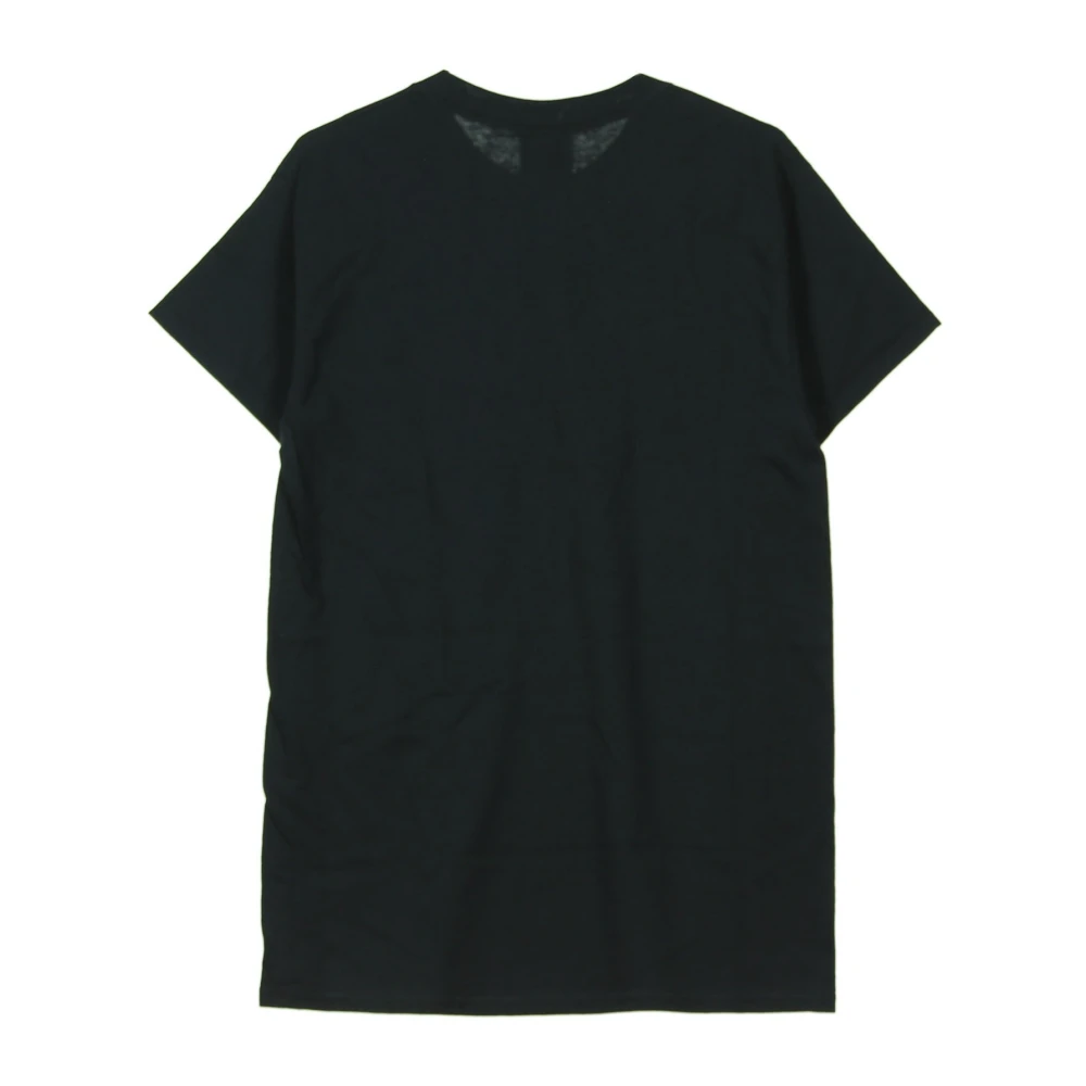 Thrasher Flame Tee Zwart Geel Korte Mouw T-shirt Black Heren