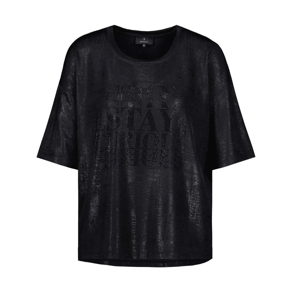 Monari T-shirt 408710 Black Dames