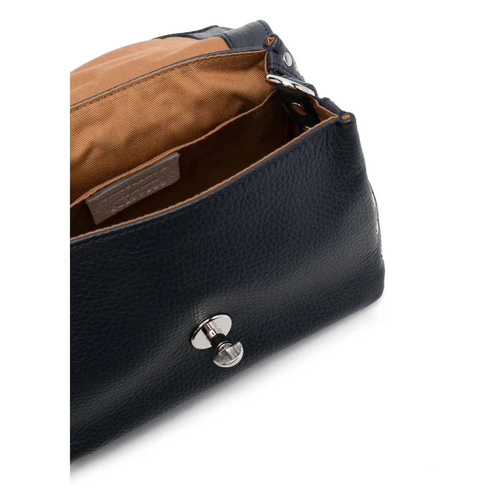 Zanellato Donkerblauwe Postina Daily Tas Blue Dames