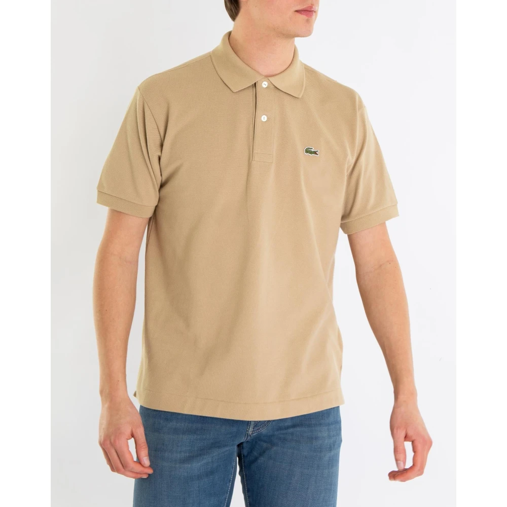 Lacoste Heren Beste Polo Shirt Beige Heren