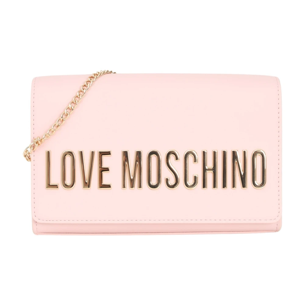 Love Moschino Stijlvolle Dameshandtas van Moschino Pink Dames
