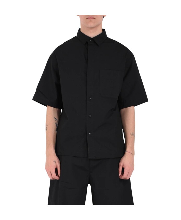 chemise-en-coton-a-manches-courtes-en-popeline