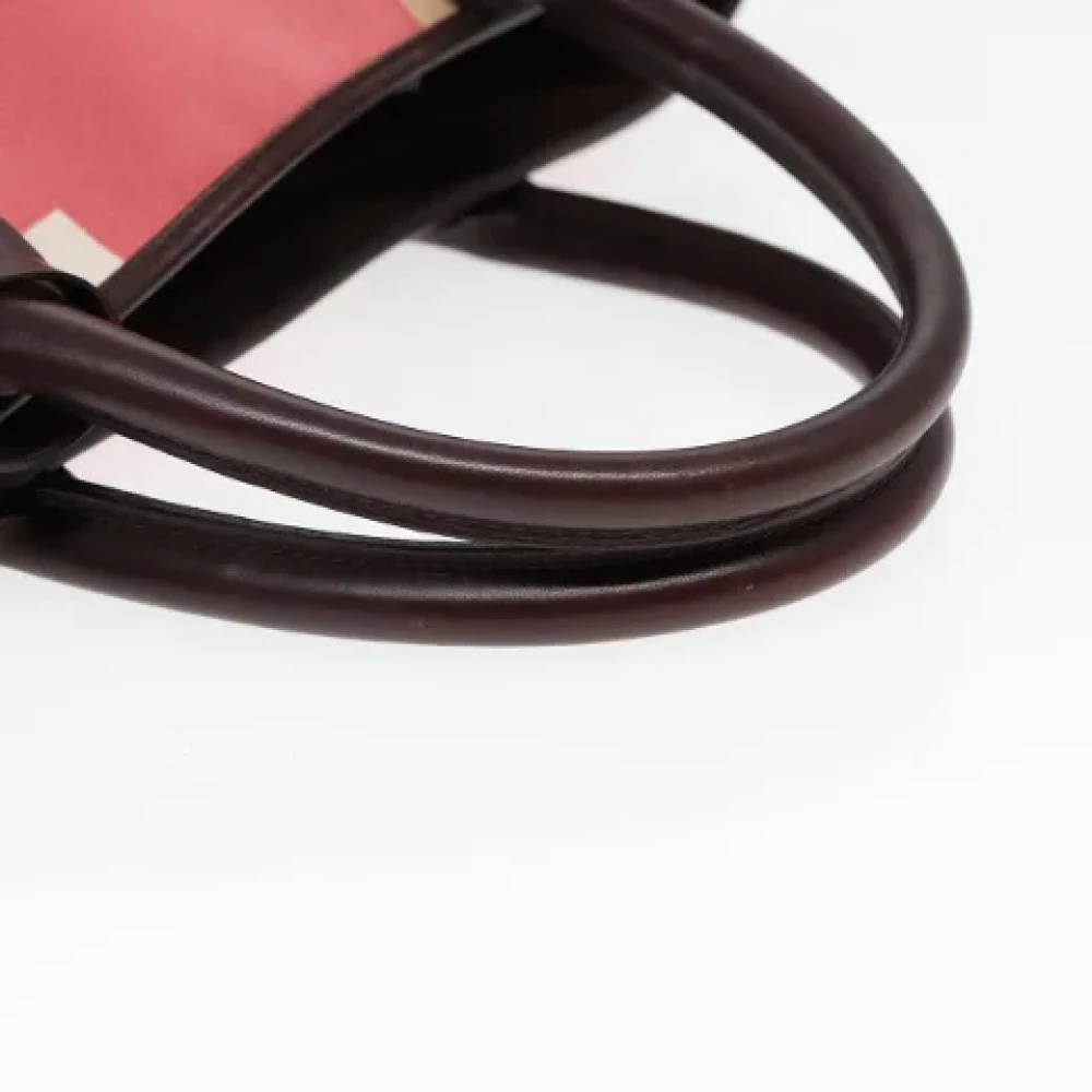 Bally Pre-owned Canvas totes Pink Dames