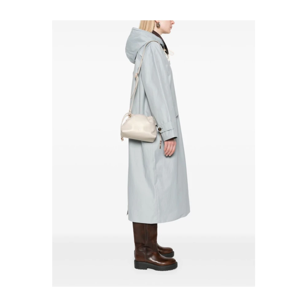A.p.c. Witte Schoudertas met Trekkoordsluiting White Dames