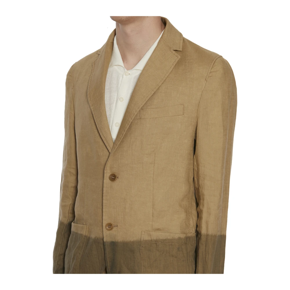 Daniele Alessandrini Verfijnde Formele Blazer Upgrade Brown Heren