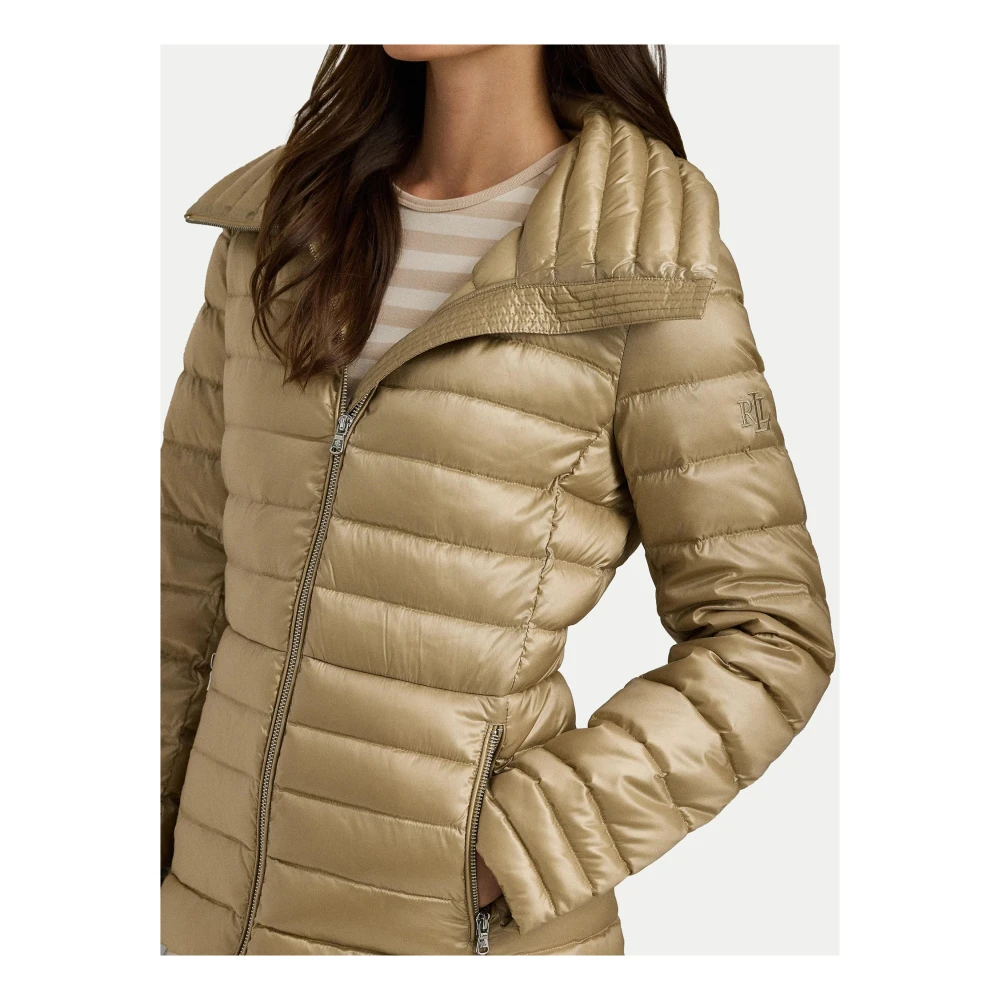 Ralph Lauren Geïsoleerde Jas Beige Dames